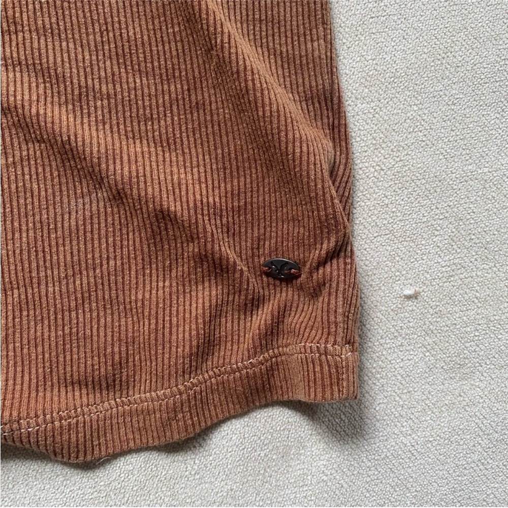 Soft and Sexy American Eagle | Size XL | Ribbed Women’s Top Rust - Picture 5 of 5